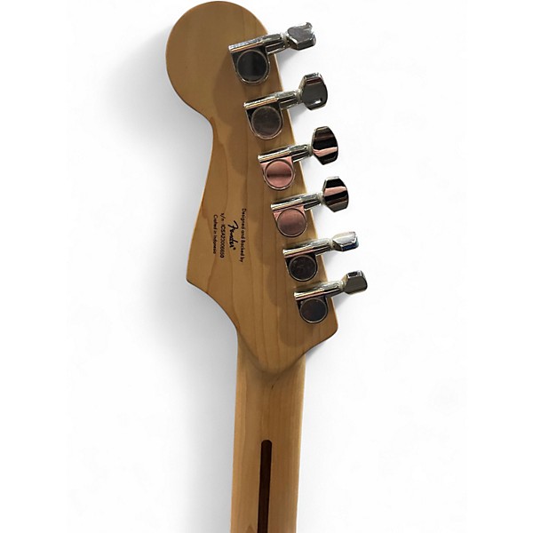 Used Squier Sonic Stratocaster HSS Black Solid Body Electric Guitar