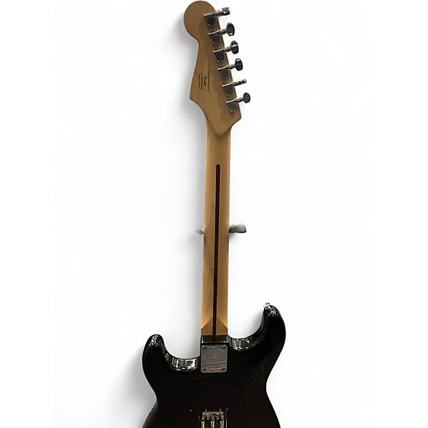 Used Squier Sonic Stratocaster HSS Black Solid Body Electric Guitar