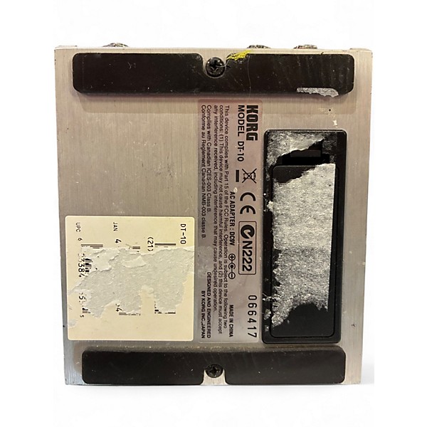 Used KORG DT-10 Chromatic Tuner Tuner Pedal