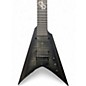 Used 2020s Solar Guitars V17FBB Trans Black Solid Body Electric Guitar