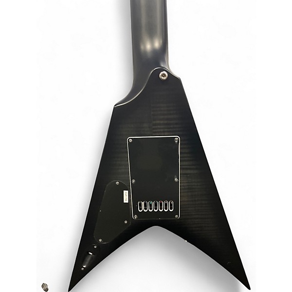 Used 2020s Solar Guitars V17FBB Trans Black Solid Body Electric Guitar