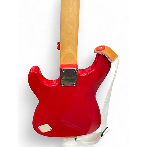 Used Squier Mini Affinity Stratocaster Candy Apple Red Electric Guitar