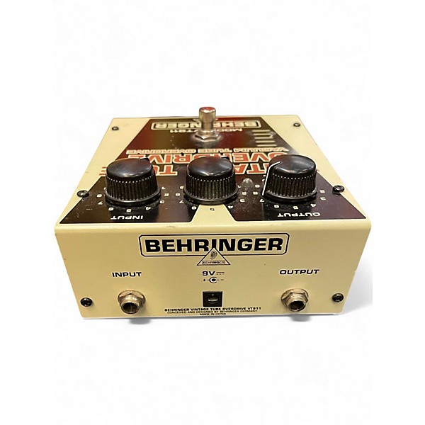 Used Behringer VT911 Vintage Tube Overdrive Effect Pedal