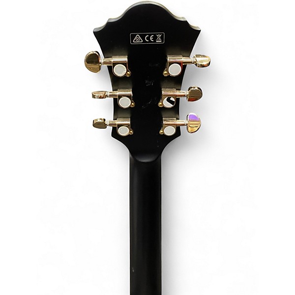 Used Ibanez ARTCORE AF75G Black Hollow Body Electric Guitar
