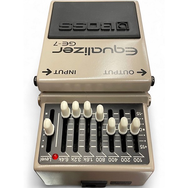Used BOSS GE7 Equalizer Pedal
