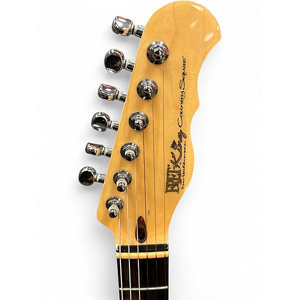 Used Fret-King COUNTRY SQUIER SUNBURST Hollow Body Electric Guitar