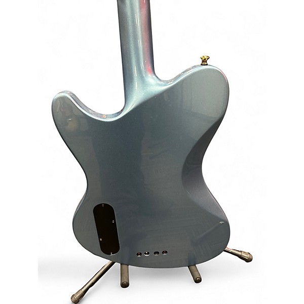 Used Schecter Guitar Research ULTRA BASS Blue Electric Bass Guitar