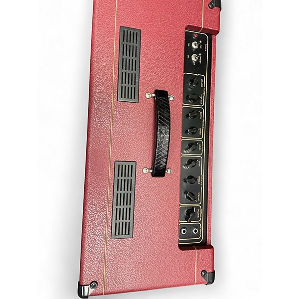 Used VOX AC15C1 15W Limited Edition Maroon Bronco Tube Guitar Combo Amp