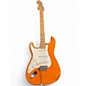 Used Fender Player Stratocaster Left Handed Capri Orange Solid Body Electric Guitar thumbnail