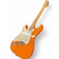 Used Fender Player Stratocaster Left Handed Capri Orange Solid Body Electric Guitar