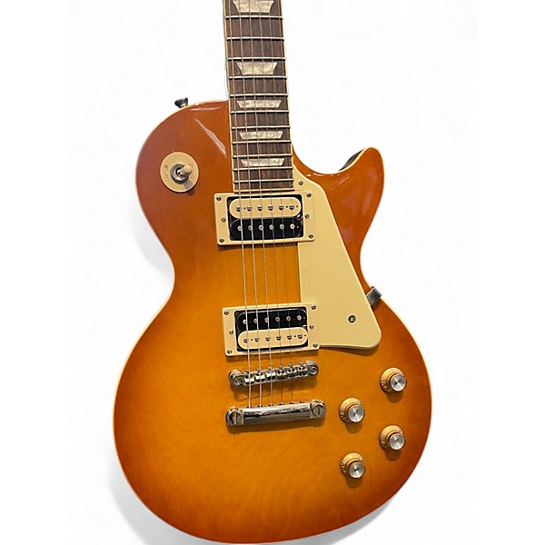 Used Epiphone Les Paul Classic Honeyburst Solid Body Electric Guitar