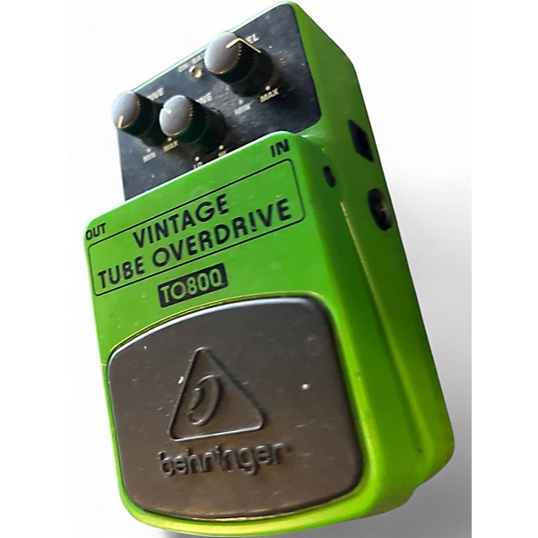 Used Behringer TO800 Vintage Tube Overdrive Effect Pedal