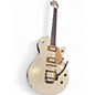 Used Gretsch Guitars Electromatic Pristine Jet Single-Cut Electric Guitar White G WHITE GOLD Solid Body Electric Guitar thumbnail