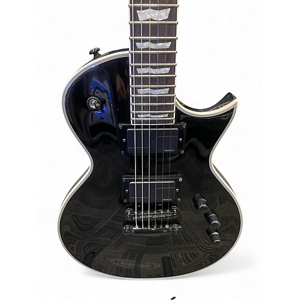Used ESP LTD EC1000 Deluxe Black Solid Body Electric Guitar