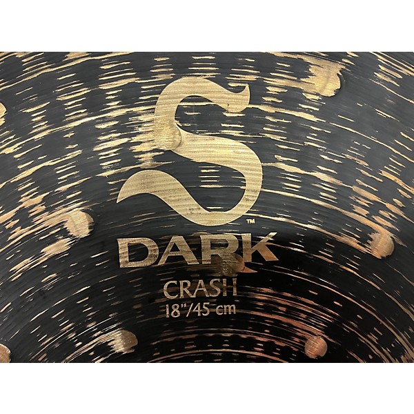 Used Zildjian 18in Dark crash Cymbal