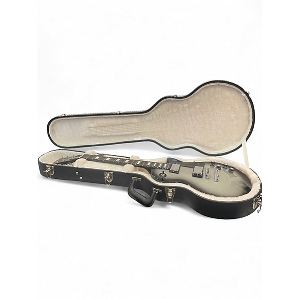 Used Gibson Les Paul Studio Silverburst Solid Body Electric Guitar