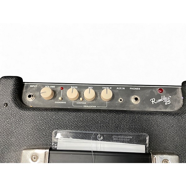 Used Fender Rumble 25 25W 1x10 Bass Combo Amp