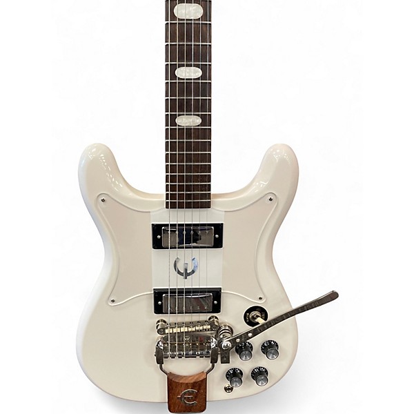 Used Epiphone Crestwood Custom Polar White Solid Body Electric Guitar