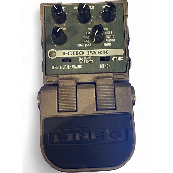Used Line 6 Tonecore Echo Park Delay Effect Pedal