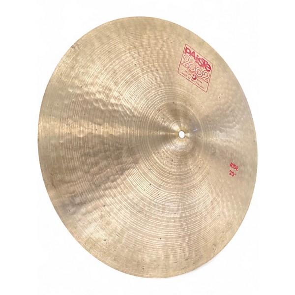 Used Paiste 20in 2002 Ride Cymbal