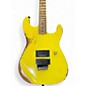 Used Charvel Custom Shop SD 1H Nitro Aged Graffiti Yellow Solid Body Electric Guitar