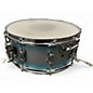 Used SONOR 14in AQ2 with Zikit Pro System Aqua Silver Burst Drum
