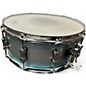 Used SONOR 14in AQ2 with Zikit Pro System Aqua Silver Burst Drum