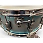 Used SONOR 14in AQ2 with Zikit Pro System Aqua Silver Burst Drum