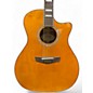 Used D'Angelico Premiere Gramercy Vintage Natural Acoustic Electric Guitar