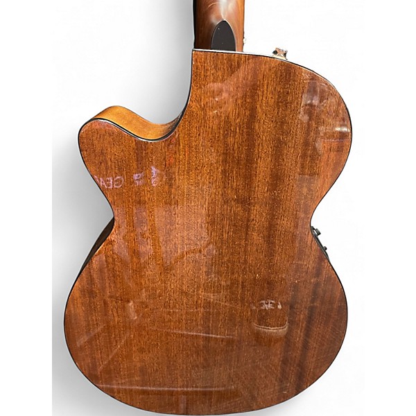 Used Fender GC140SCE Grand Concert Natural Acoustic Electric Guitar