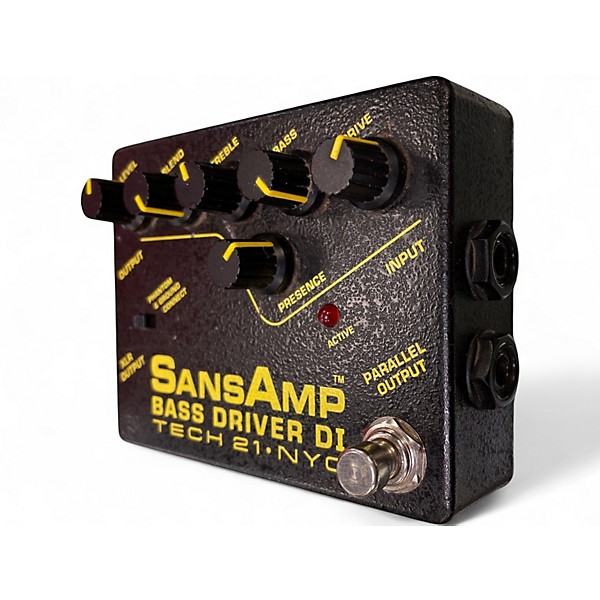 Used Tech 21 Sansamp PBDR Bass Driver DI Bass Effect Pedal
