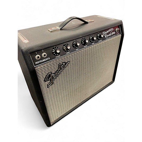 Used Fender 65 Princeton Reverb 1x10 15W Tube Guitar Combo Amp