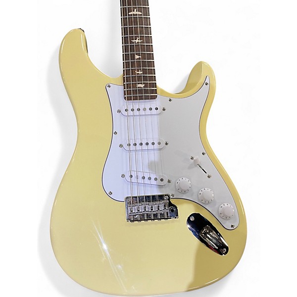 Used PRS SE Silver Sky Moon White Solid Body Electric Guitar