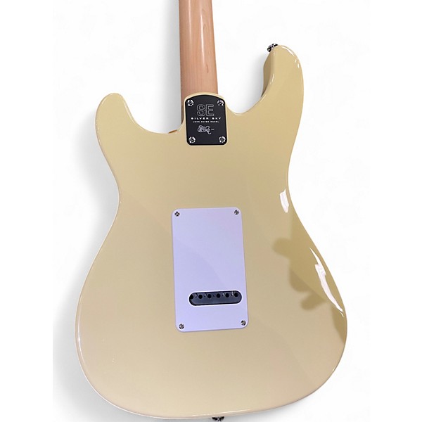 Used PRS SE Silver Sky Moon White Solid Body Electric Guitar