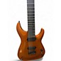 Used Schecter Guitar Research KM-7 Lambo Orange Solid Body Electric Guitar