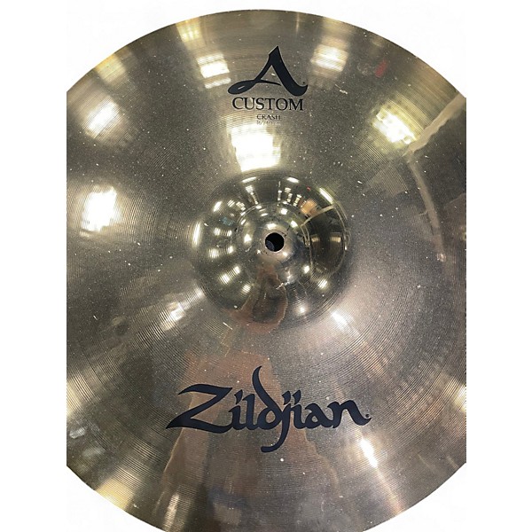 Used Zildjian 16in A Custom Crash Cymbal