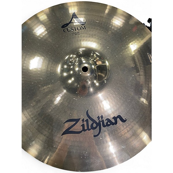 Used Zildjian 16in A Custom Crash Cymbal