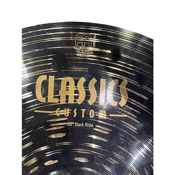 Used MEINL 20in Dark Ride Cymbal