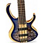 Used Ibanez BTB845 Blue Electric Bass Guitar