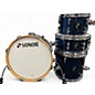 Used SONOR 4 Piece AQX Blue Drum Kit thumbnail