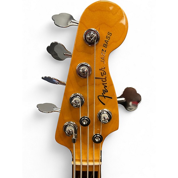 Used Fender American Ultra Jazz Bass V Natural Electric Bass Guitar
