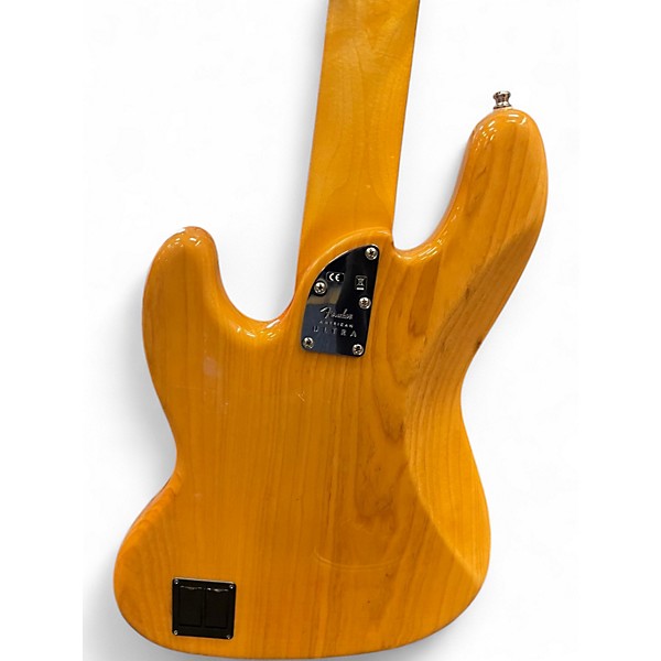 Used Fender American Ultra Jazz Bass V Natural Electric Bass Guitar