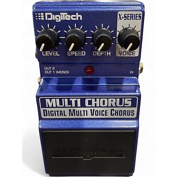 Used DigiTech XMC Multi Chorus Effect Pedal