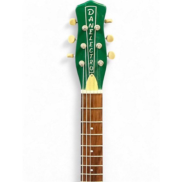 Used 2023 Danelectro Jade 57 Green Solid Body Electric Guitar