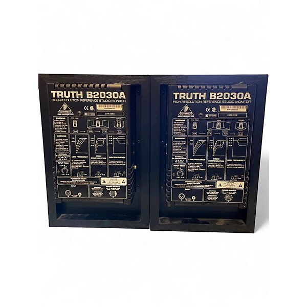 Used Behringer Truth B2030A Pair Powered Monitor
