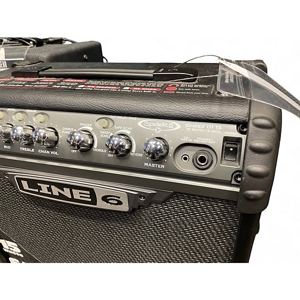 Used Line 6 Spider III 15 1X8 15W Guitar Combo Amp