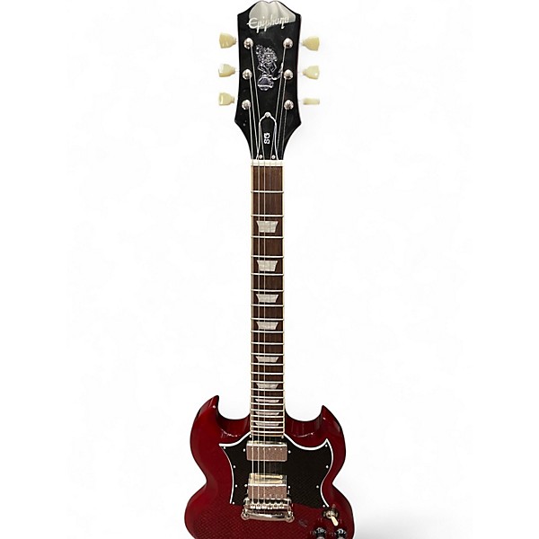 Used Epiphone SG Standard Cherry Solid Body Electric Guitar