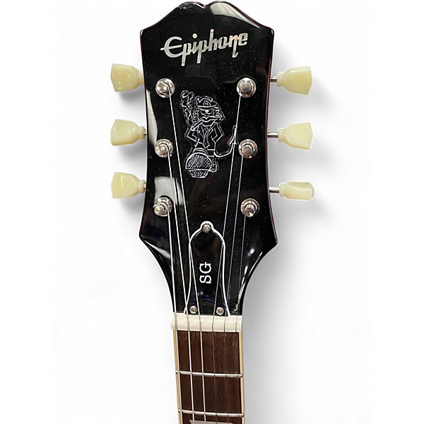 Used Epiphone SG Standard Cherry Solid Body Electric Guitar