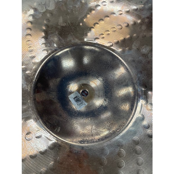 Used Zildjian 21in Z Custom Mega Bell Ride Cymbal
