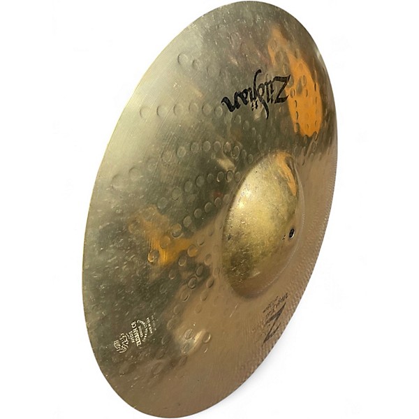 Used Zildjian 21in Z Custom Mega Bell Ride Cymbal